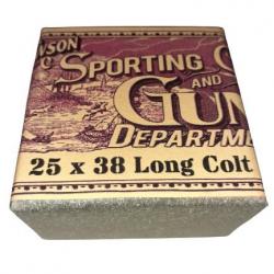 38 Long Colt: Reproduction boite cartouches (vide) W&R 10716929