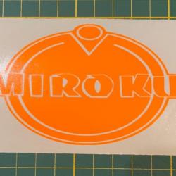 Miroku Autocollant Vinyle crosse de fusil. Expédition sous 24H GARANTIE  .