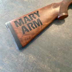 Mary Arm Stickers Autocollant crosse de fusil. Expédition sous 24H GARANTIE  .