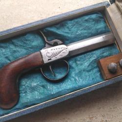 PISTOLET A COFFRE à balle forcée