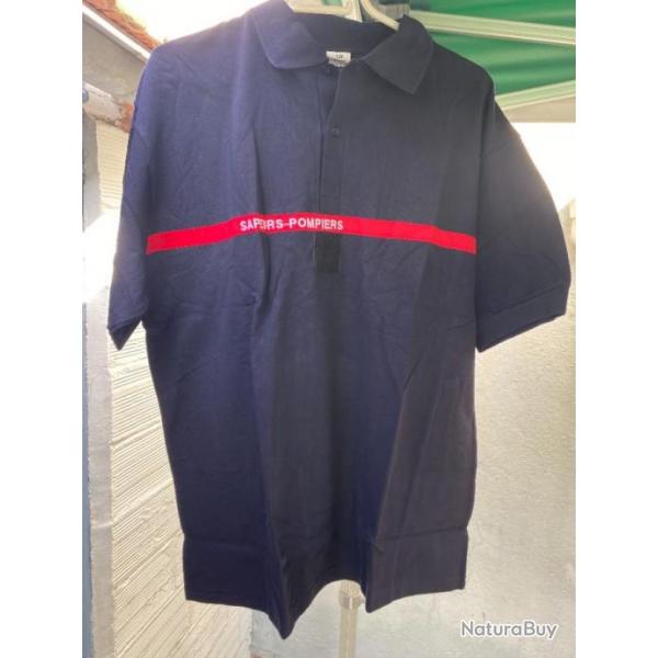 polo sapeur pompier taille 120