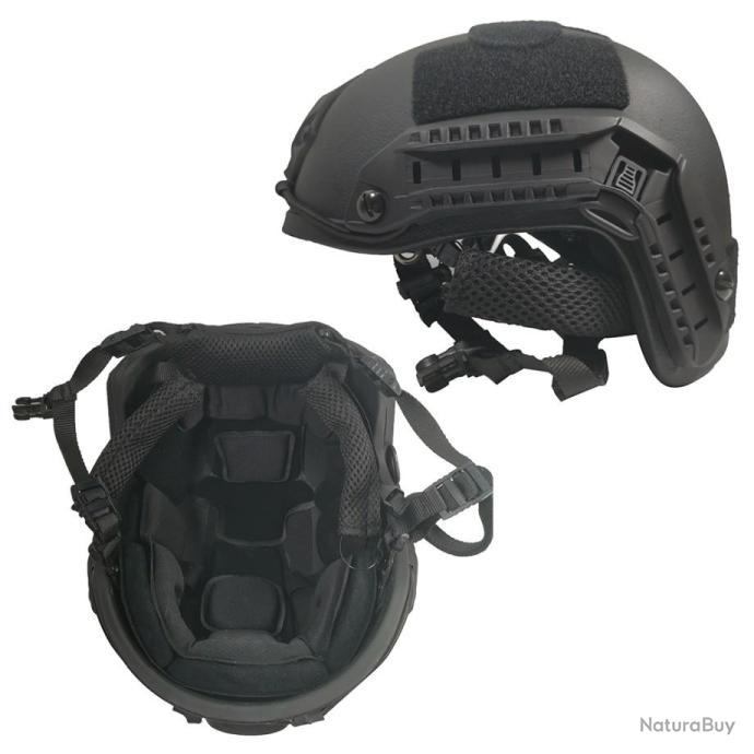 Casque de sécurité léger en aramide/PE, accessoire militaire