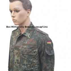 Veste légère manche longue camouflage flecktarn de la Bundeswehr - Taille L