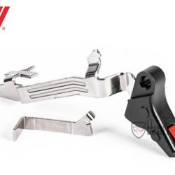 Détente ZEV Pro Flat Face BAR KIT pour Glock Gen5 - rouge