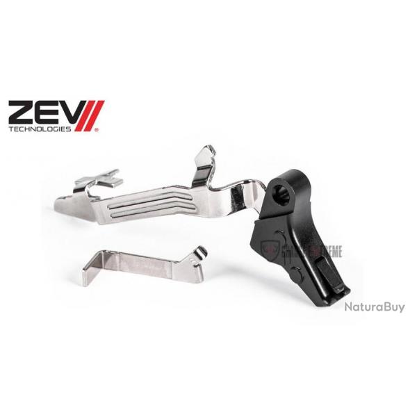 Dtente ZEV Pro Flat Face BAR KIT pour Glock Gen5 - Noire