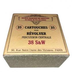 38 S&W: Reproduction boite cartouches (vide) SFM 10719911