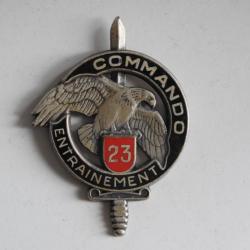 (s1) insigne commando entrainement 23/ insigne militaire