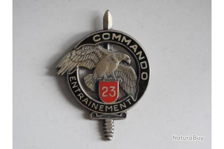 écusson insigne patch militaire Commando Centre entraînement