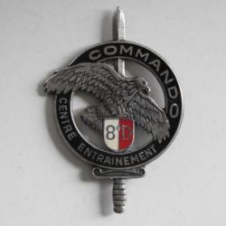 (s1) insigne commando entrainement 8eD/ insigne militaire