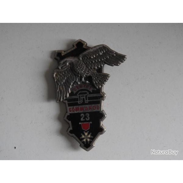 (s1) insigne commando entrainement 23/ insigne militaire/ insigne