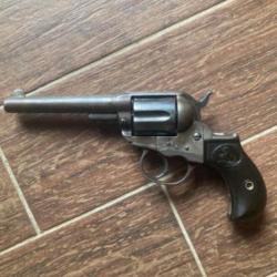 Rare Colt mod 1877 DA Lightning cal 38 LC ,model Sheriff canon 4  1/2 , 6 coups