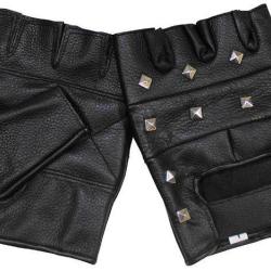 Mitaines Cuir Clout&eacute;s Carr&eacute;s MFH