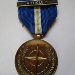 Médaille OTAN ARTICLE 5.