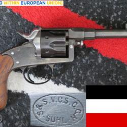 Revolver Reichrevolver 1883 M83 / Schilling (VCS) & Haenel (CGH) - Suhl / calibre d'origine 10.6x25R