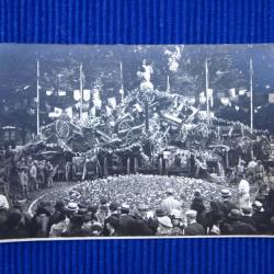 Carte postale - Les fêtes de la victoire - 14 juillet 1919 - Le coq combattant