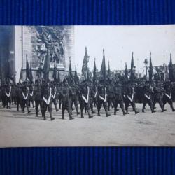 Carte postale - Les fêtes de la victoire - 14 juillet 1919 - Les Drapeaux Anglais