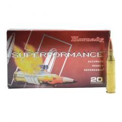 20 balles Hornady SST SUPERFORMANCE 243win 95gr