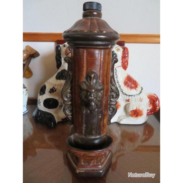 VINTAGE - RARE ancienne bouteille de liqueur modle Fontaine Romantique - Marque Garnier (Vers 1950)
