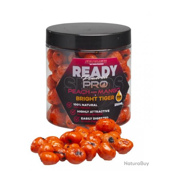 Noix Tigr Starbaits Probiotic Ready Seeds Pro Bright Tiger Peach Mango