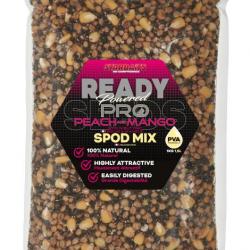 Mélange de Graine Starbaits Probiotic Ready Seeds Peach Mango Spod Mix 1KG