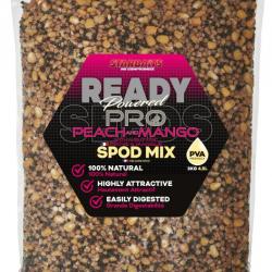Mélange de Graine Starbaits Probiotic Ready Seeds Peach Mango Spod Mix 3KG