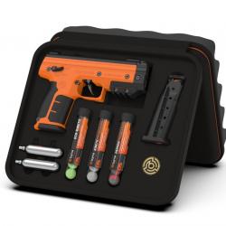 PACK COMPLET DEFENSE BYRNA SD XL ORANGE - CO2 -  CALIBRE 68 - PUISSANT + CO2 + ECO KINETIC