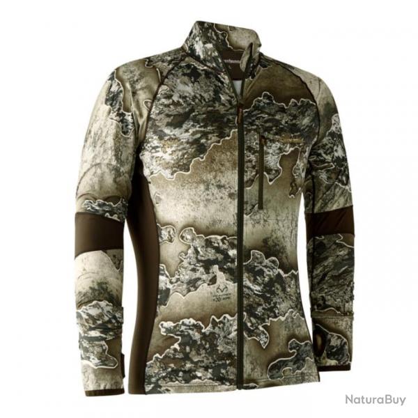 Micro polaire DEERHUNTER Excape insulated cardigan camouflage rfrence 8784