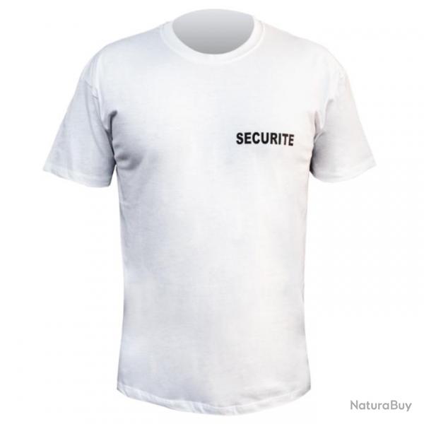 Tee-shirt Scurit Blanc - 100% Coton 3XL