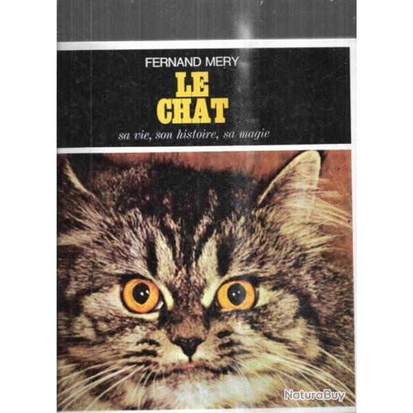 le chat sa vie son histoire sa magie de fernand mry