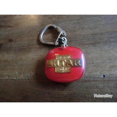ANCIEN BIDON MÉTAL / Huile Moteur Antar Molygraphite / Vintage Déco 80
