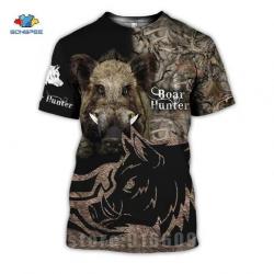 !!! LIVRAISON OFFERTE  !!!! Tee-shirt 3D réaliste chasse pêche réf 4300