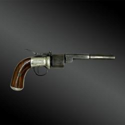 Revolver à système T.K. Baker Modele 1852 - Londres, Royaume-Uni - XIXème siècle