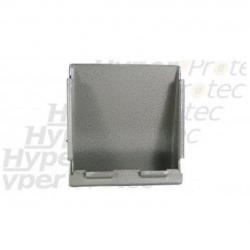 Porte cible plat 17x17 cm pour tir au plomb en métal