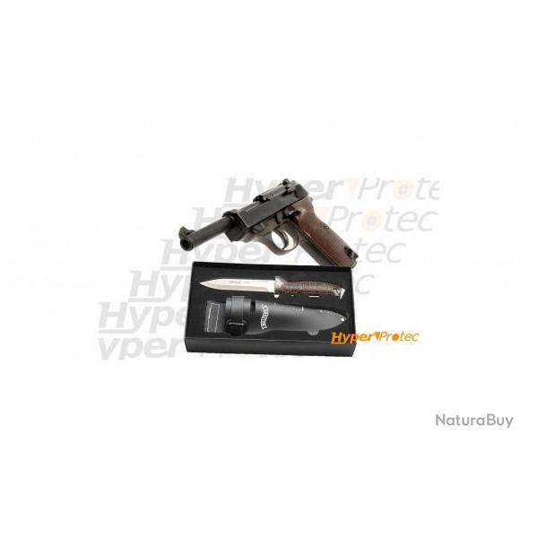 Poignard Walther P38 lame 440C