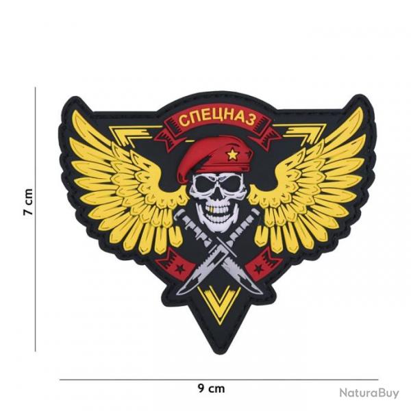 Patch 3D PVC Spetsnaz Skull Para (101 Inc)