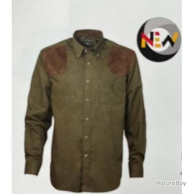 Chemise De Chasse Mossy Oak - Manches Courtes - Camo Chêne Mousse - Taille M