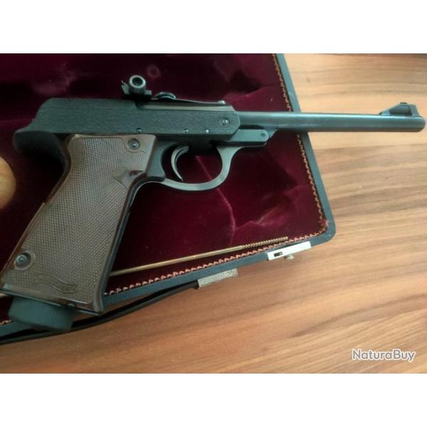 WALTHER LP 53. COFFRET LUXE COMPLET. ENTIREMENT FONCTIONNEL .