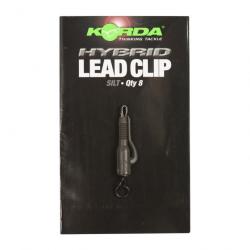 Kit Clip Plombs Korda Hybrid Lead Clips SILT