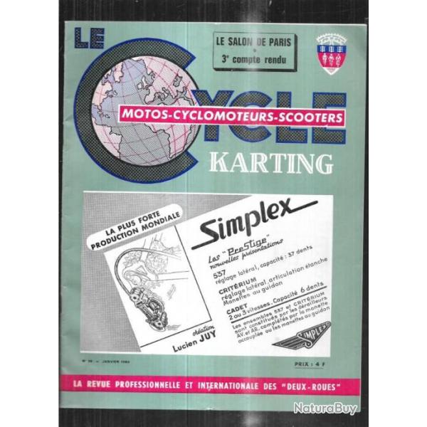 le cycle karting 98 motos-cyclomoteurs-scooters janvier 1969