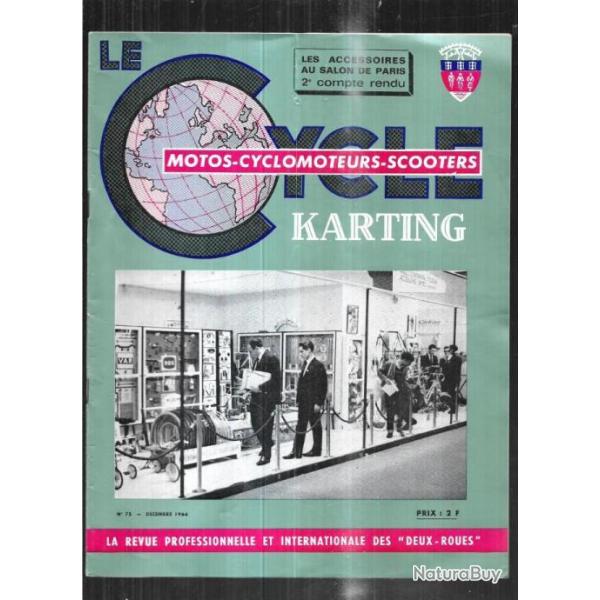 le cycle karting 75 motos-cyclomoteurs-scooters dcembre 1966
