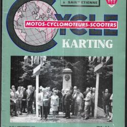 le cycle karting 72 motos-cyclomoteurs-scooters aout-septembre 1966