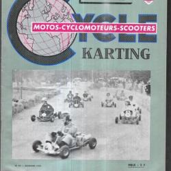 le cycle karting 42 motos-cyclomoteurs-scooters décembre 1963