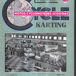 le cycle karting 55 motos-cyclomoteurs-scooters février 1965