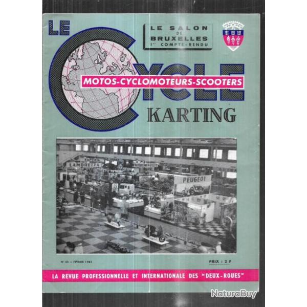 le cycle karting 55 motos-cyclomoteurs-scooters fvrier 1965