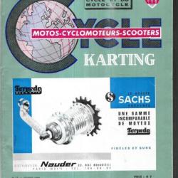 le cycle karting 73 motos-cyclomoteurs-scooters octobre 1966