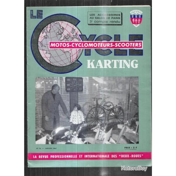 le cycle karting 76 motos-cyclomoteurs-scooters janvier 1967