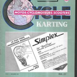 le cycle karting 97 motos-cyclomoteurs-scooters décembre 1968
