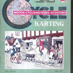 le cycle karting 100 motos-cyclomoteurs-scooters mars 1969