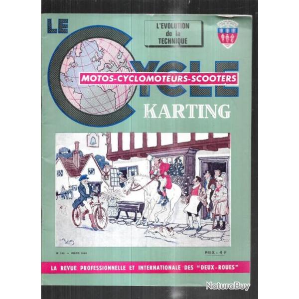 le cycle karting 100 motos-cyclomoteurs-scooters mars 1969