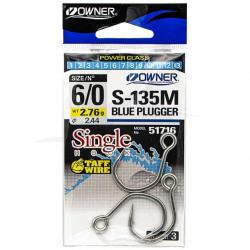 Owner Blue Plugger S-135M 6/0